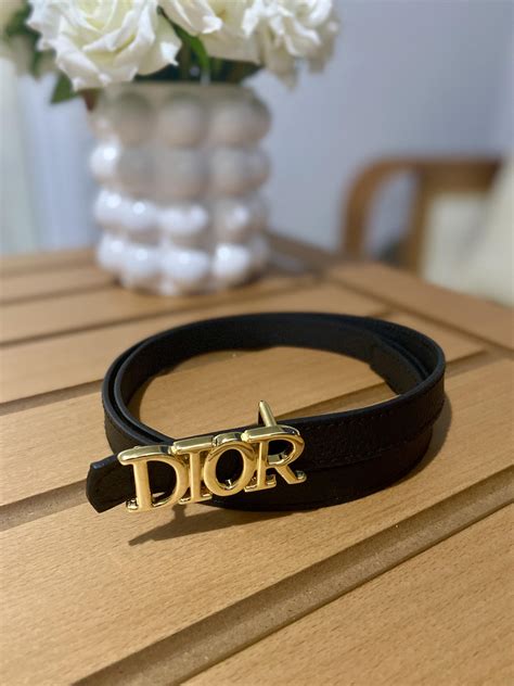 Siyah Gold Dior Tokalı Kemer (9140) 